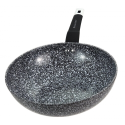 PATELNIA Z POWŁOKĄ GRANITOWĄ WOK Z POKRYWKĄ 30cm 5,8litra